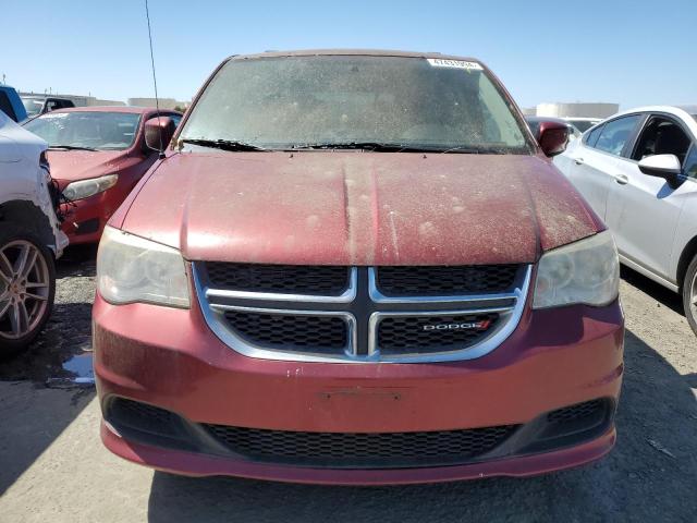 2C4RDGCGXER210776 - 2014 DODGE GRAND CARA SXT RED photo 5