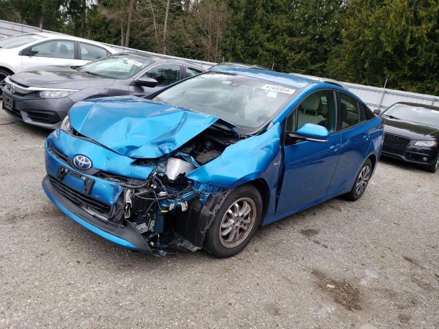 JTDL9RFU9L3016573 - 2020 TOYOTA PRIUS LE BLUE photo 1