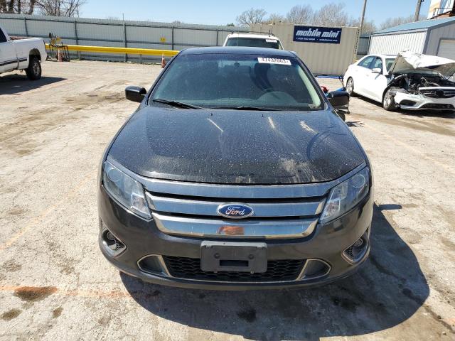 3FAHP0KC9BR215116 - 2011 FORD FUSION SPORT BLACK photo 5