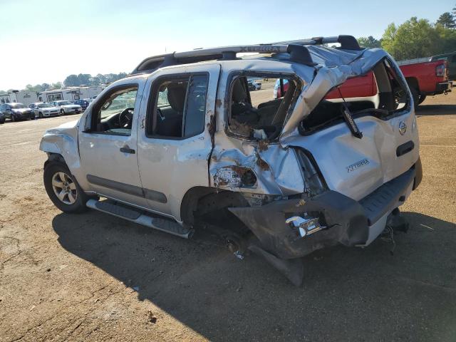 5N1AN0NW1DN813967 - 2013 NISSAN XTERRA X SILVER photo 2