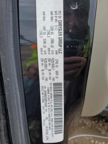 2A4RR8DG5BR745087 - 2011 CHRYSLER TOWN & COU TOURING L CHARCOAL photo 13