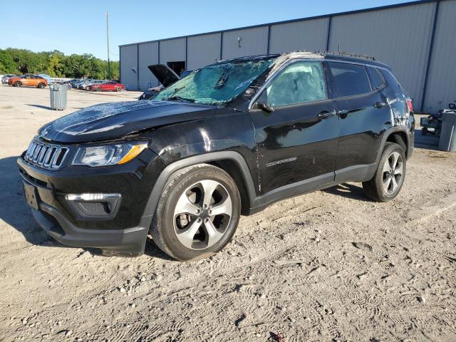 3C4NJDBB3JT179907 - 2018 JEEP COMPASS LATITUDE BLACK photo 1