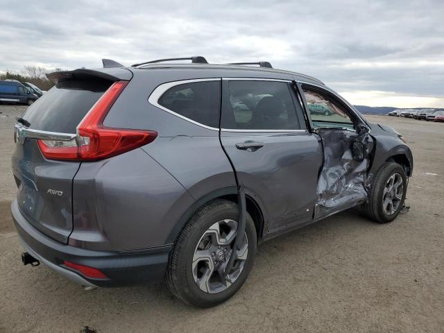 7FARW2H84JE023204 - 2018 HONDA CR-V EXL GRAY photo 3