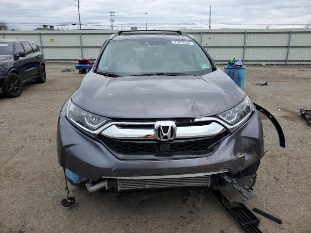 7FARW2H84JE023204 - 2018 HONDA CR-V EXL GRAY photo 5