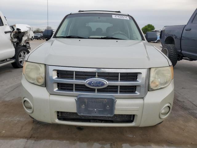 1FMCU03138KB99658 - 2008 FORD ESCAPE XLT CREAM photo 5