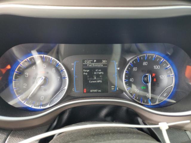 2C4RC1BG7HR745344 - 2017 CHRYSLER PACIFICA TOURING L შავი ფოტო 9