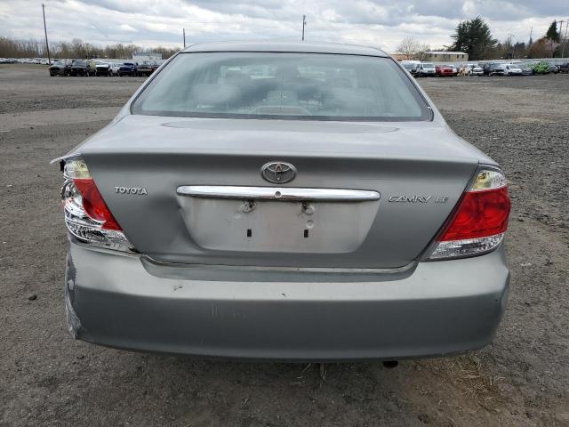 4T1BE32K95U616298 - 2005 TOYOTA CAMRY LE SILVER photo 6