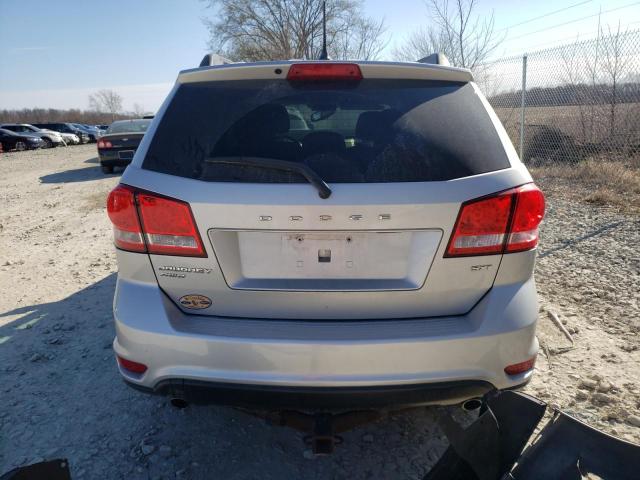 3C4PDDBG5DT579287 - 2013 DODGE JOURNEY SXT SILVER photo 6