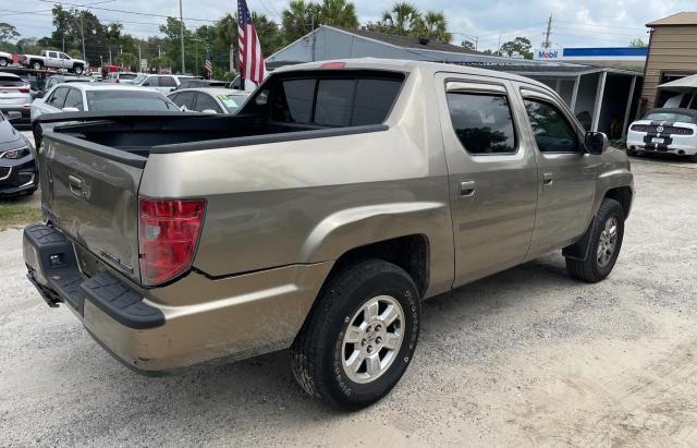 5FPYK16579B104478 - 2009 HONDA RIDGELINE RTL BROWN photo 4