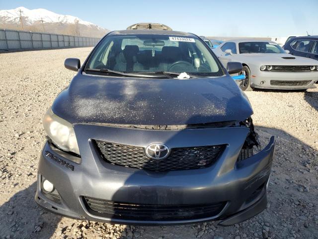 1NXBU4EE1AZ235893 - 2010 TOYOTA COROLLA BASE GRAY photo 5