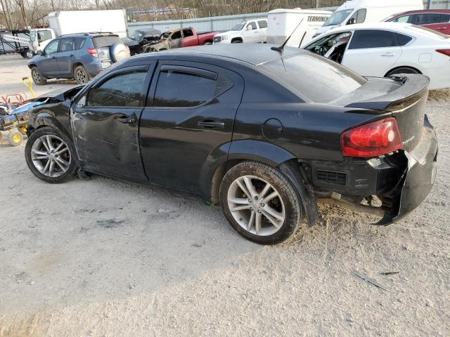 1B3BD1FG6BN515017 - 2011 DODGE AVENGER MAINSTREET BLACK photo 2