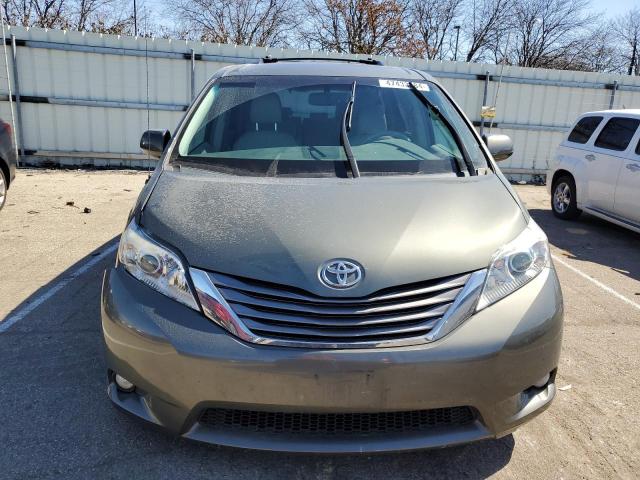 5TDYK3DC9BS131110 - 2011 TOYOTA SIENNA XLE GRAY photo 5