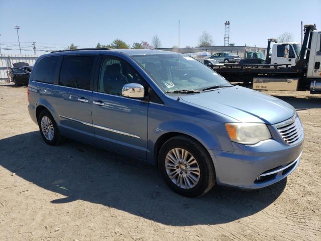 2A4RR8DG8BR798835 - 2011 CHRYSLER TOWN & COU TOURING L BLUE photo 4