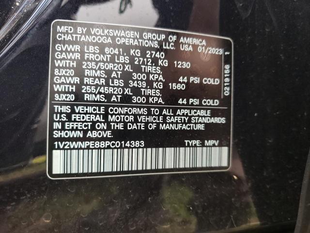 1V2WNPE88PC014383 - 2023 VOLKSWAGEN ID.4 PRO S შავი ფოტო 13