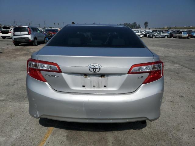 4T1BF1FK2CU087849 - 2012 TOYOTA CAMRY BASE SILVER photo 6