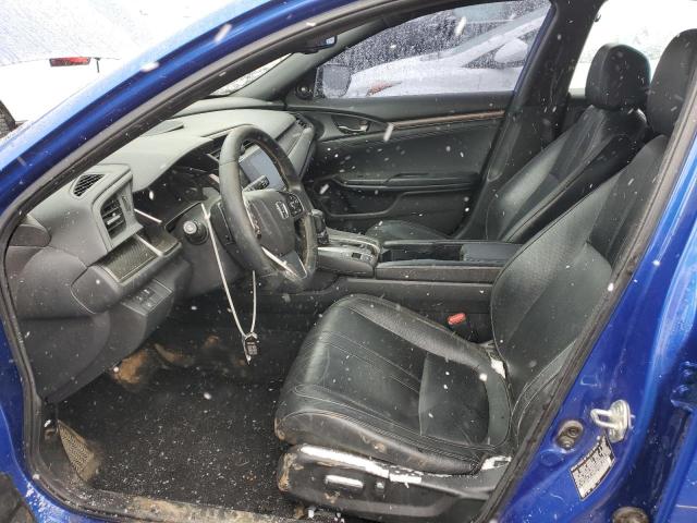 SHHFK7H93HU217344 - 2017 HONDA CIVIC SPORT TOURING BLUE photo 7