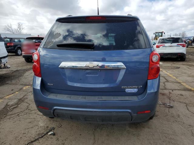 2GNFLEEK0C6171889 - 2012 CHEVROLET EQUINOX LT BLUE photo 6