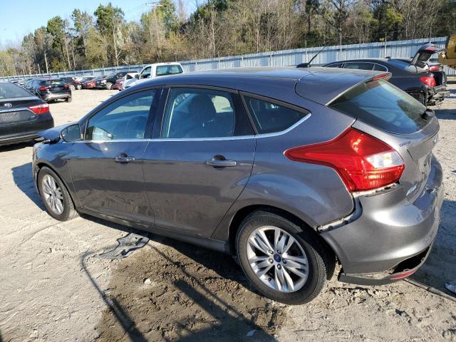 1FAHP3M25CL161724 - 2012 FORD FOCUS SEL GRAY photo 2