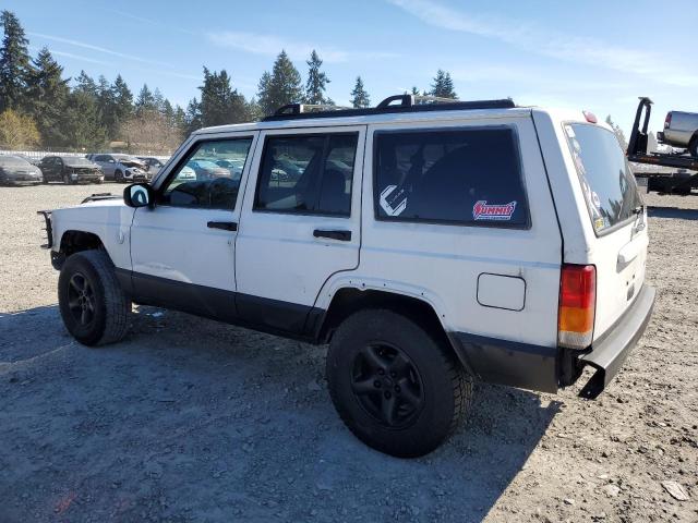 1J4FT48S61L545659 - 2001 JEEP CHEROKEE SPORT WHITE photo 2