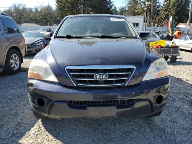 KNDJD735585797238 - 2008 KIA SORENTO EX BLUE photo 5