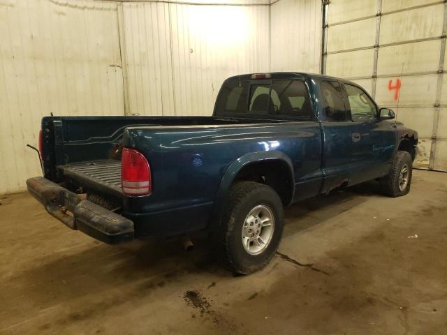 1B7GG22Y3WS596257 - 1998 DODGE DAKOTA GREEN photo 3