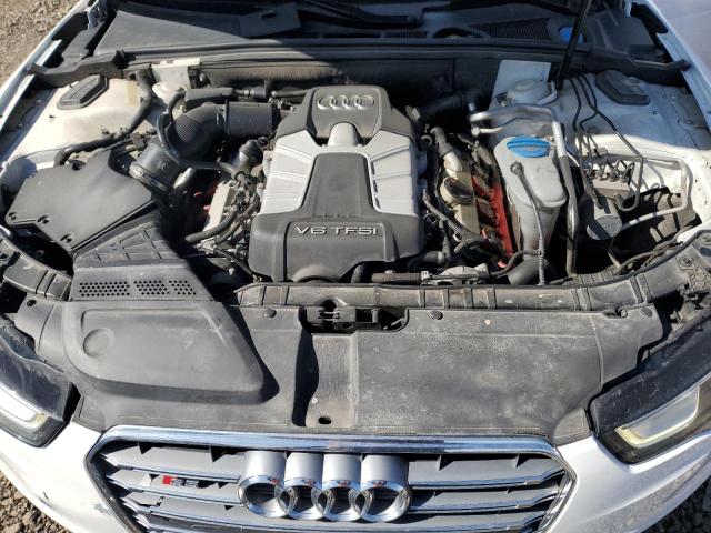 WAUCGAFR1DA018542 - 2013 AUDI S5 PREMIUM PLUS თეთრი ფოტო 11