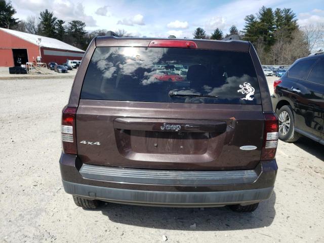 1C4NJRFB7ED641601 - 2014 JEEP PATRIOT LATITUDE BROWN photo 6