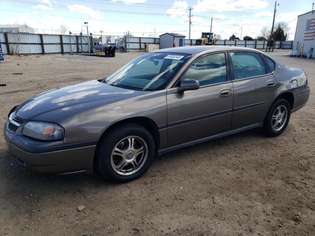 2G1WF55E529112403 - 2002 CHEVROLET IMPALA BROWN photo 1