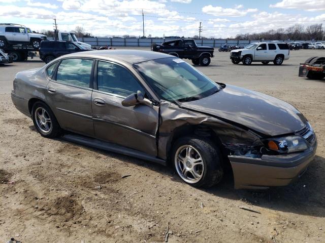 2G1WF55E529112403 - 2002 CHEVROLET IMPALA BROWN photo 4