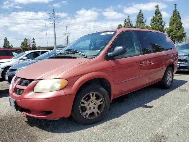 2B4GP74L52R670317 - 2002 DODGE GRAND CARA EX BURGUNDY photo 1