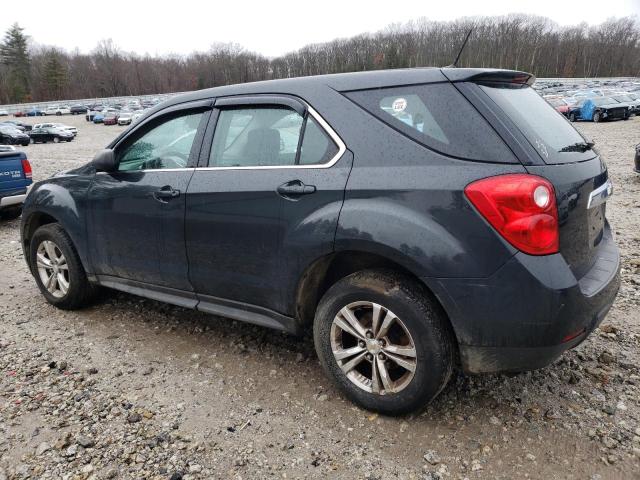 2GNALBEK6D6332711 - 2013 CHEVROLET EQUINOX LS CHARCOAL photo 2