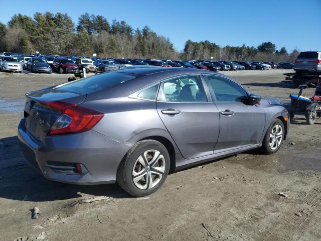 19XFC2F5XGE248788 - 2016 HONDA CIVIC LX GRAY photo 3