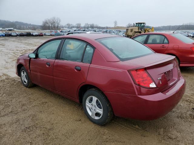 1G8AG52F15Z111460 - 2005 SATURN ION LEVEL 1 RED photo 2