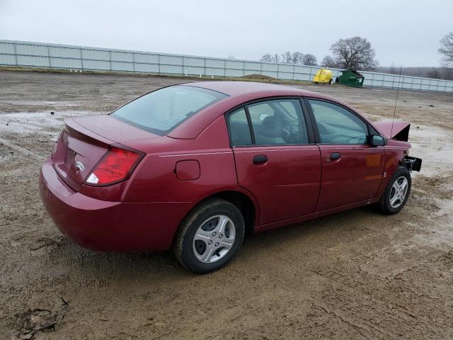1G8AG52F15Z111460 - 2005 SATURN ION LEVEL 1 RED photo 3