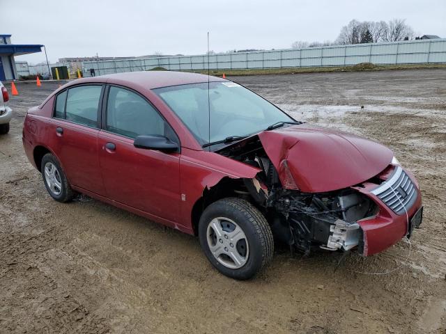 1G8AG52F15Z111460 - 2005 SATURN ION LEVEL 1 RED photo 4