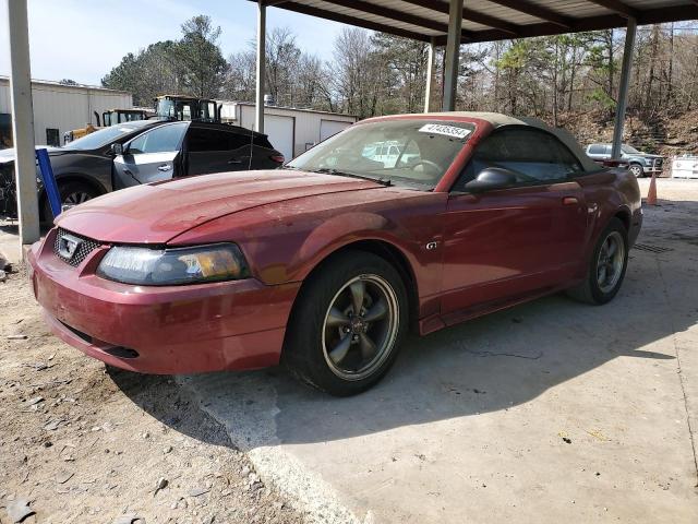 1FAFP45X03F406662 - 2003 FORD MUSTANG GT MAROON photo 1