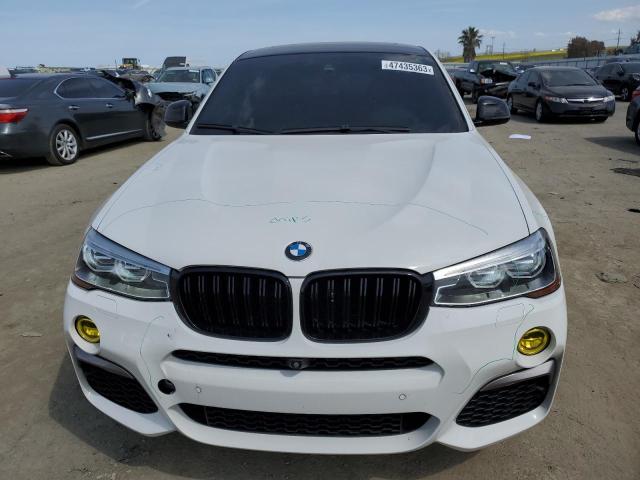 5UXXW7C57J0W63952 - 2018 BMW X4 XDRIVEM40I WHITE photo 5