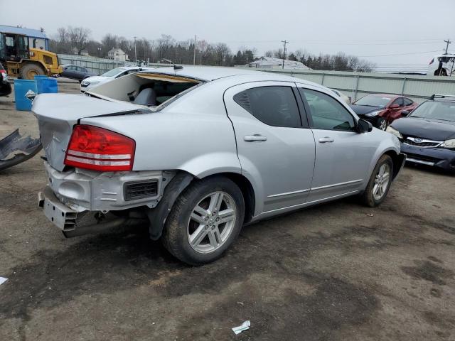 1B3LC56K98N213961 - 2008 DODGE AVENGER SXT SILVER photo 3