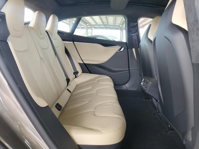 5YJSA1E20FF118310 - 2015 TESLA MODEL S TAN photo 10
