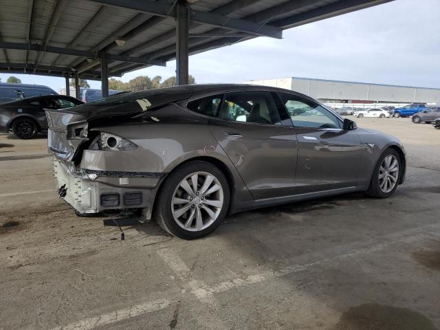 5YJSA1E20FF118310 - 2015 TESLA MODEL S TAN photo 3