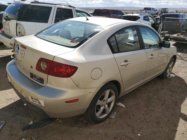 JM1BK12F651264139 - 2005 MAZDA 3 I TAN photo 3