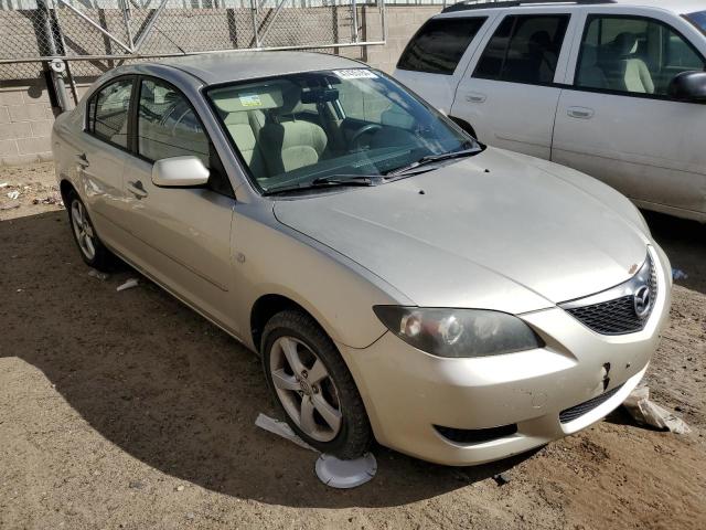 JM1BK12F651264139 - 2005 MAZDA 3 I TAN photo 4