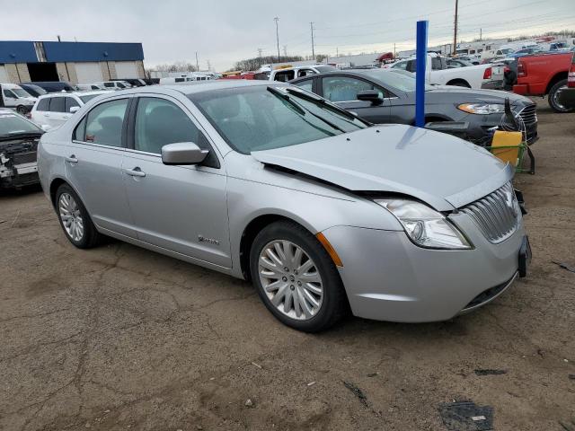 3MEDM0L39AR659559 - 2010 MERCURY MILAN HYBRID SILVER photo 4