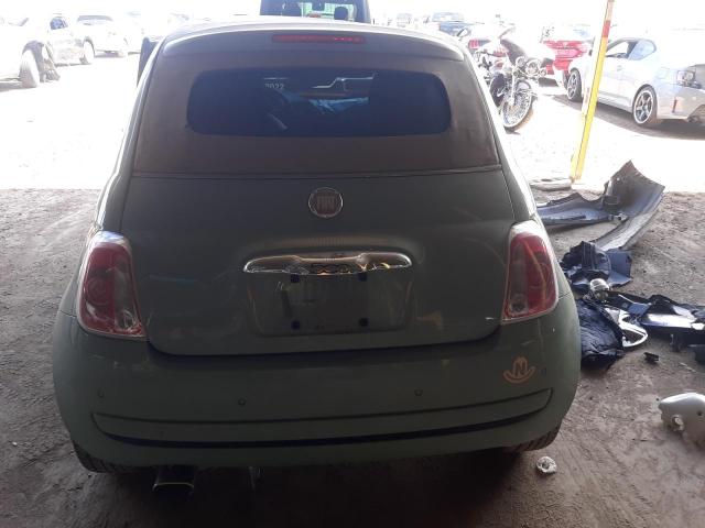 3C3CFFDR0ET222897 - 2014 FIAT 500 POP GREEN photo 6