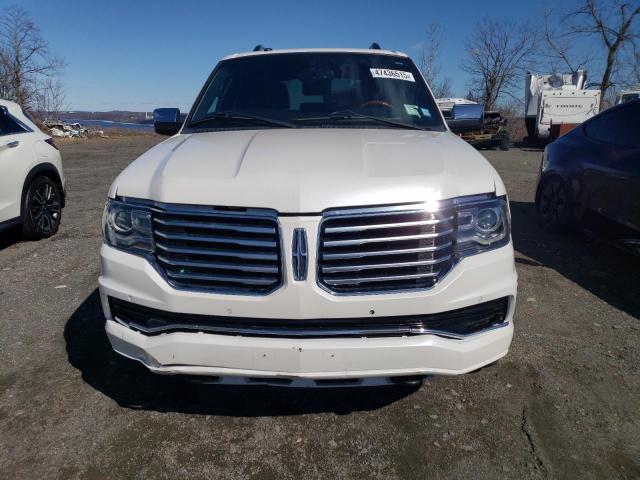 5LMJJ2JT7FEJ14619 - 2015 LINCOLN NAVIGATOR WHITE photo 5