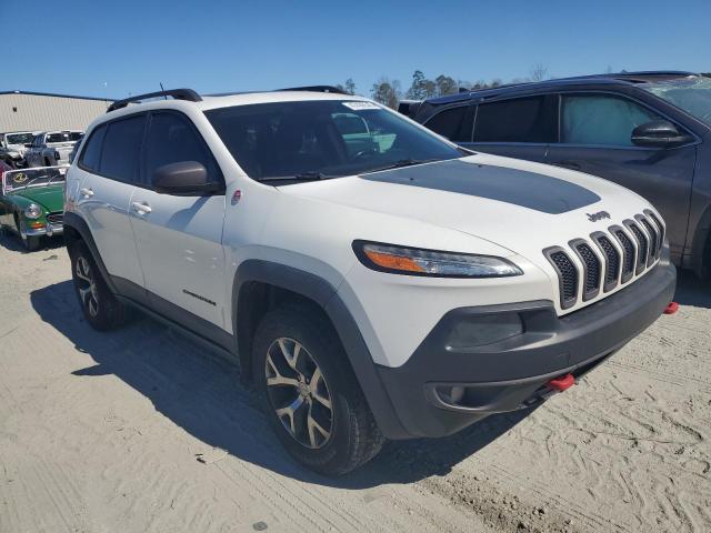 1C4PJMBSXEW212037 - 2014 JEEP CHEROKEE TRAILHAWK WHITE photo 4