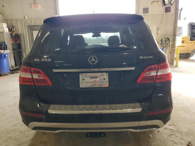 4JGDA5HB6DA171820 - 2013 MERCEDES-BENZ ML 350 4MATIC BLACK photo 6
