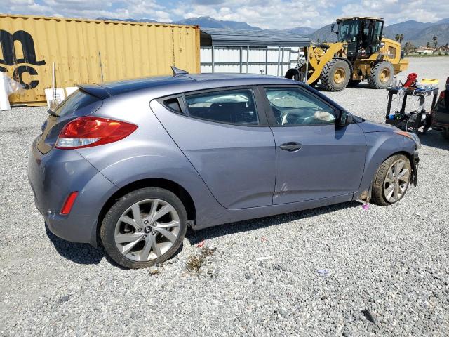 KMHTC6AD8HU319803 - 2017 HYUNDAI VELOSTER GRAY photo 3