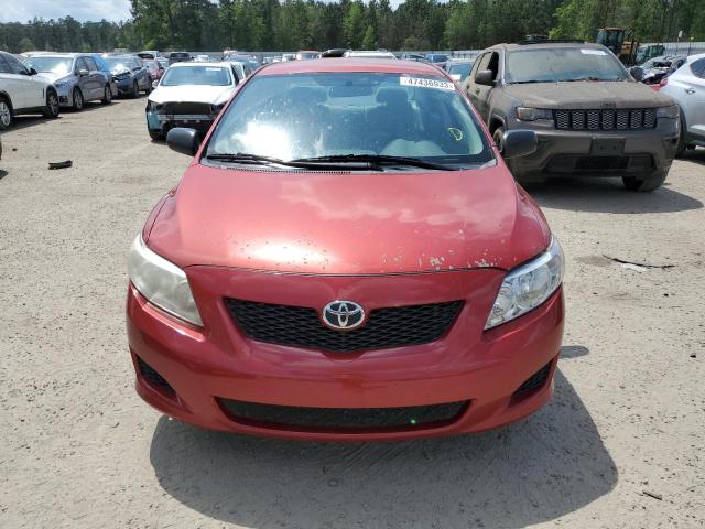 1NXBU4EE4AZ233720 - 2010 TOYOTA COROLLA BASE RED photo 5
