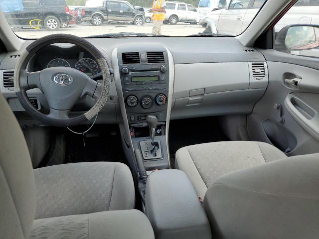 1NXBU4EE4AZ233720 - 2010 TOYOTA COROLLA BASE RED photo 8